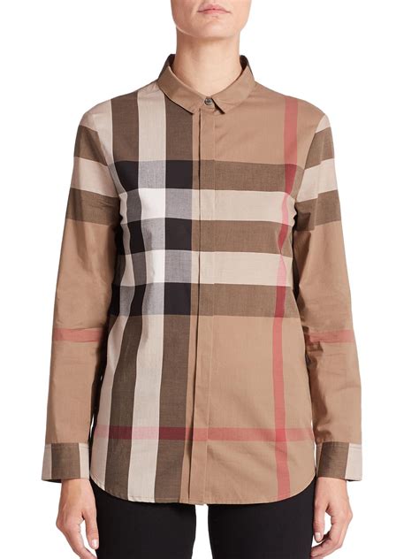 Burberry tops saks